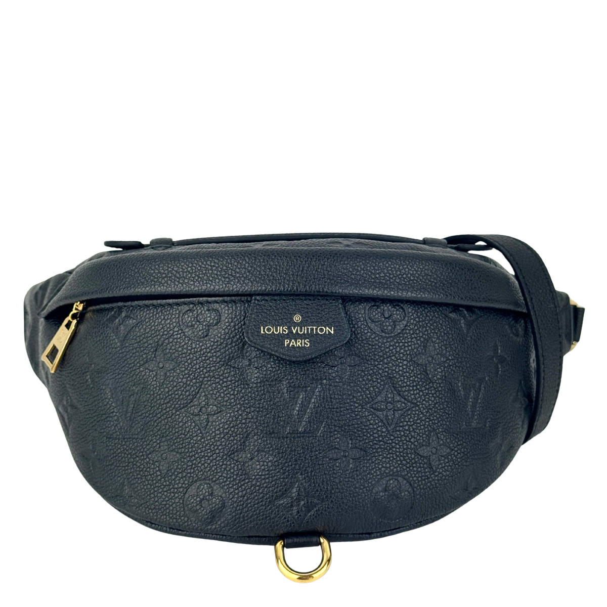 Louis Vuitton M44812 Bumbag in Noir Monogram Empreinte - Glampot