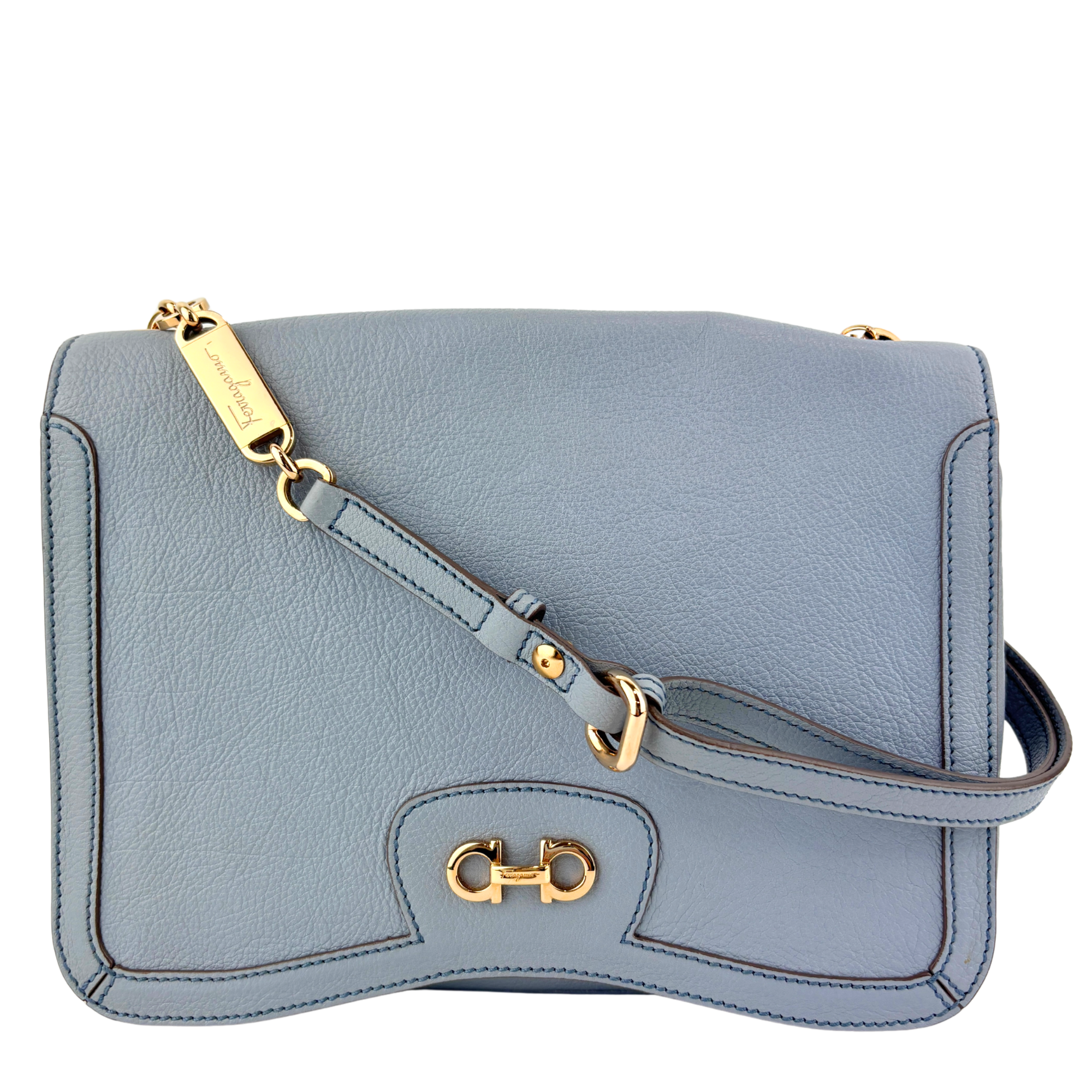 21B923 Bluette Branca Shoulder Bag