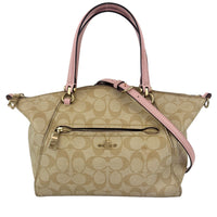Prairie Satchel Crossbody Bag Light Khaki/Petal