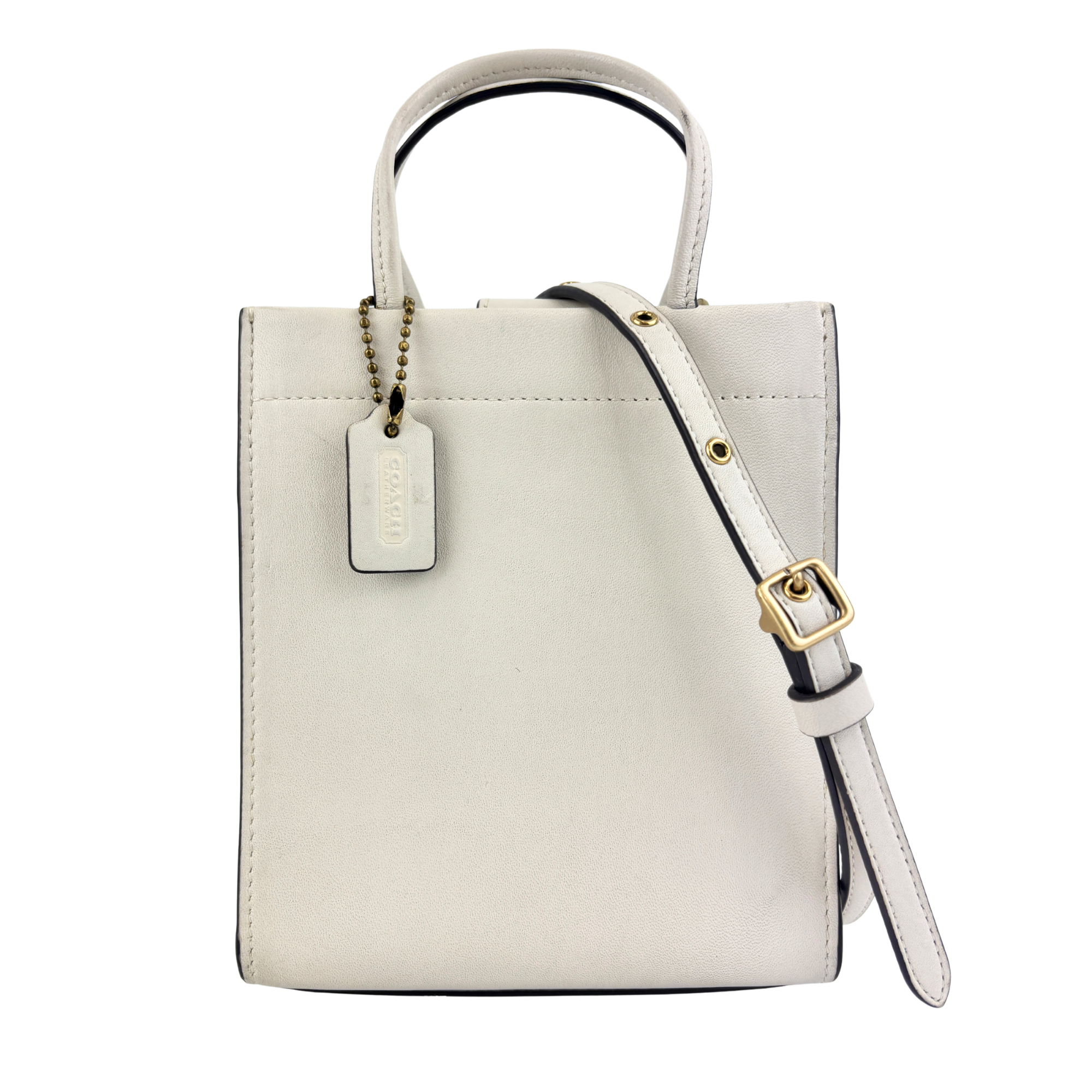 C4828 Mini Cashin Tote in Chalk