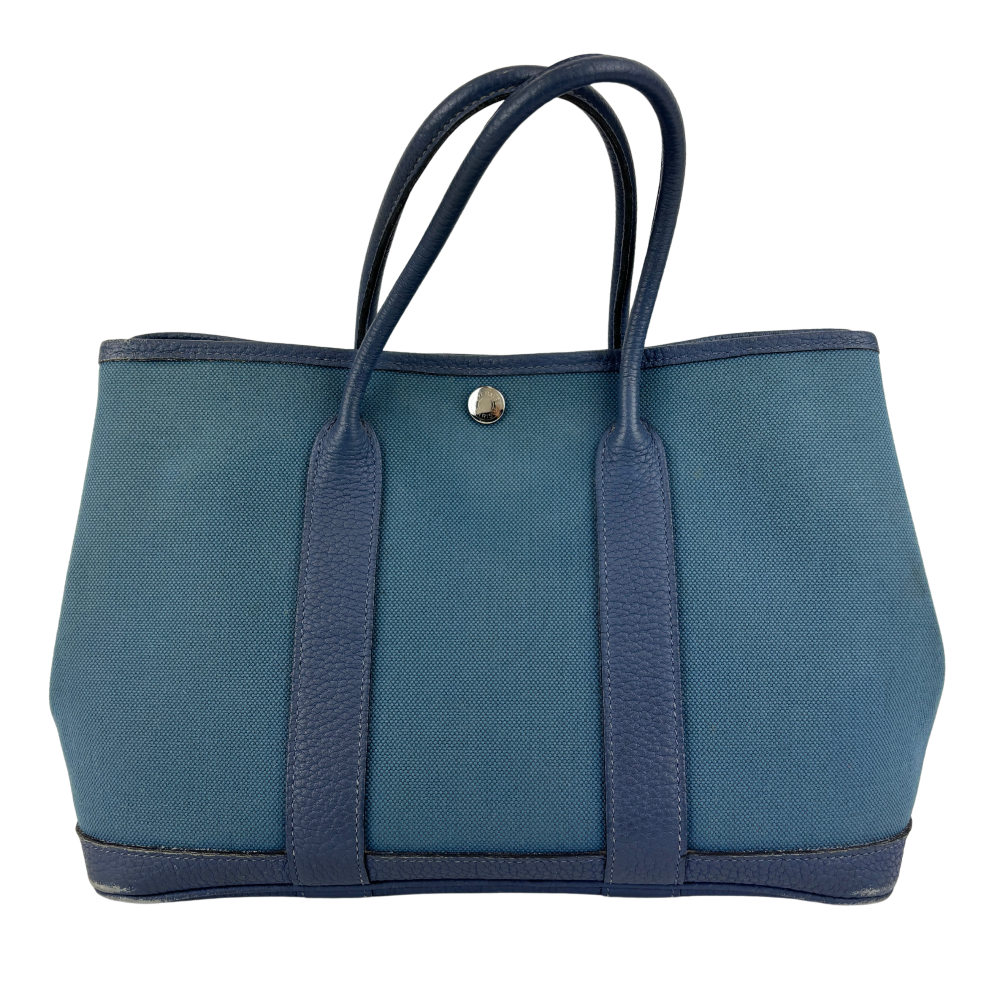 Garden Party 30 Toile Militaire Veau Negonda Bleu Brighton - Glampot