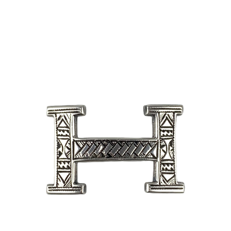 Touareg Sterling Silver Belt Buckle