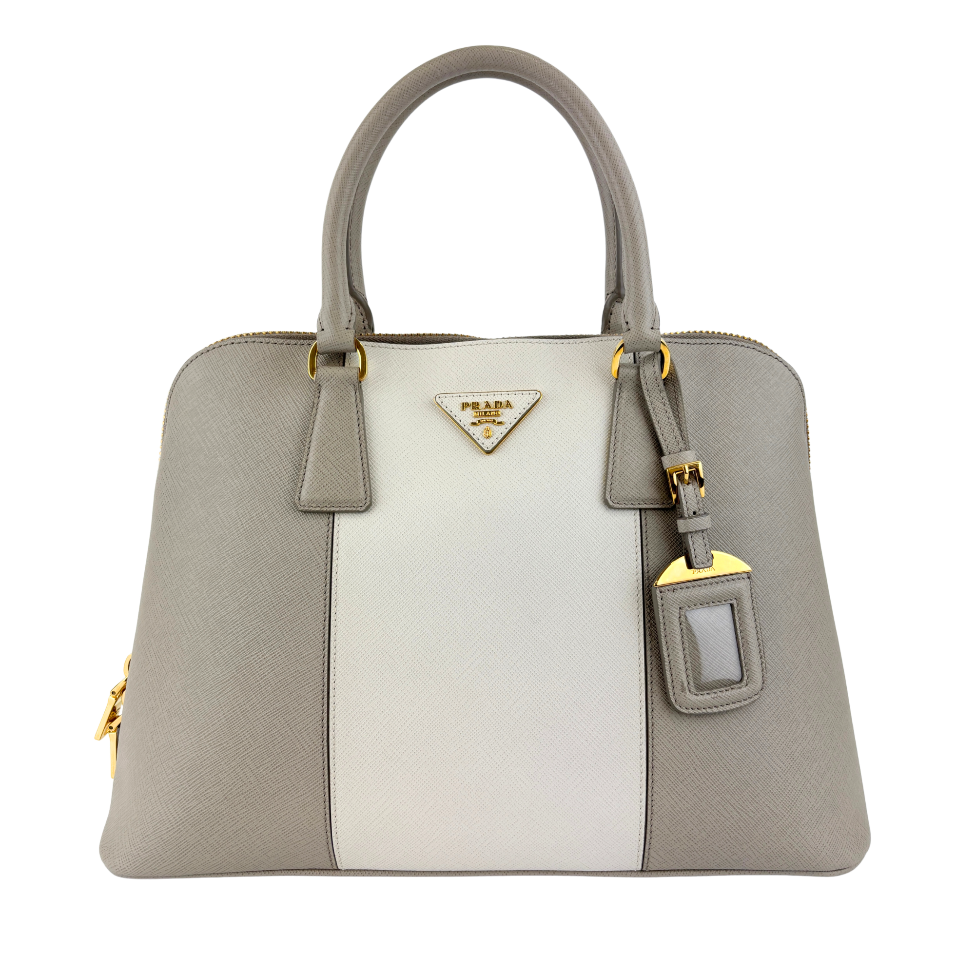 BL836C Saffiano Lux Medium Promenade Argilla/Pomice