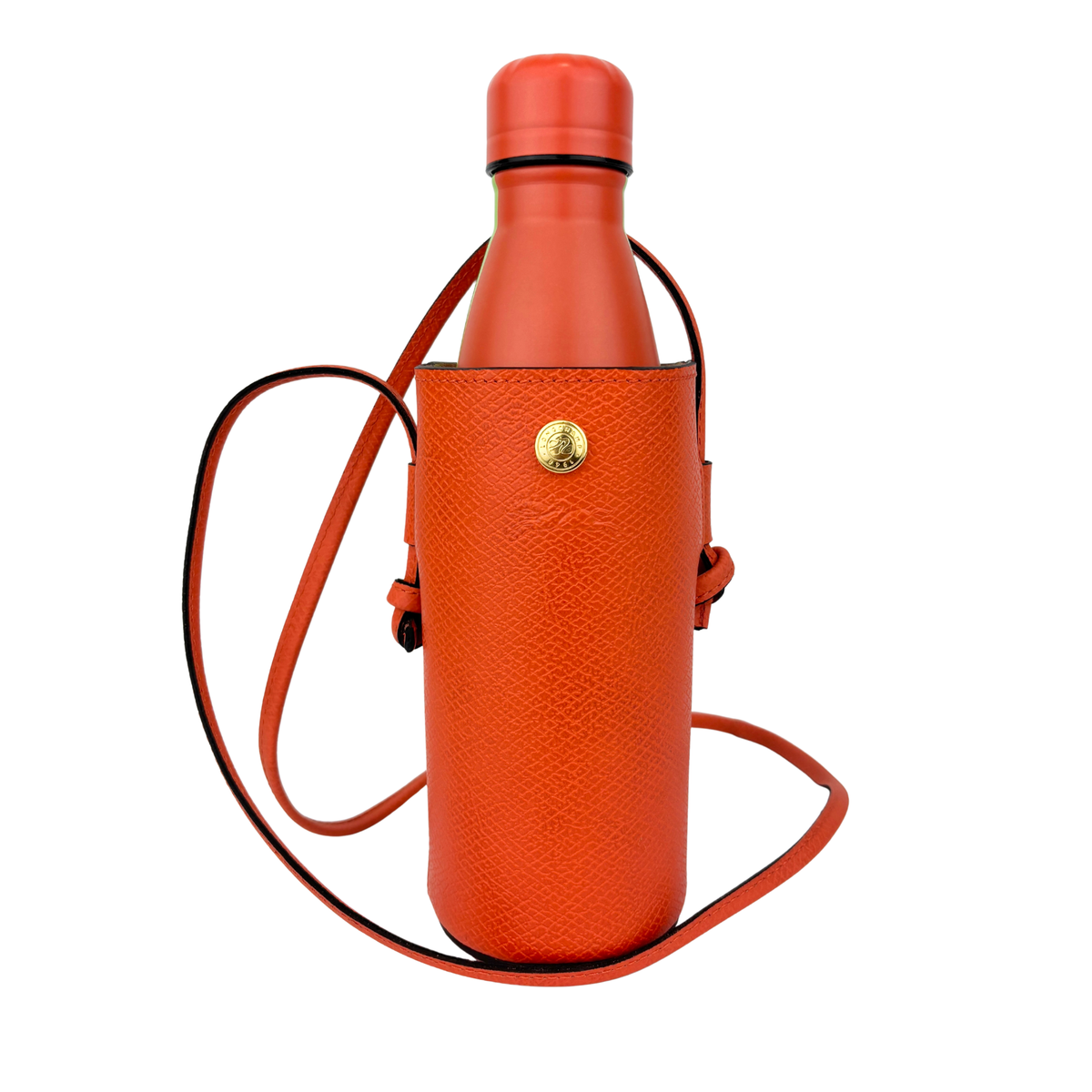 Epure Water Bottle Holder With Bottle in Orange 500ml - Glampot