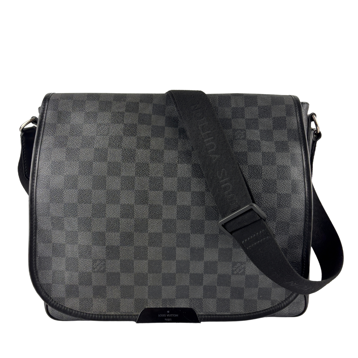 Damier Graphite Daniel Messenger Bag