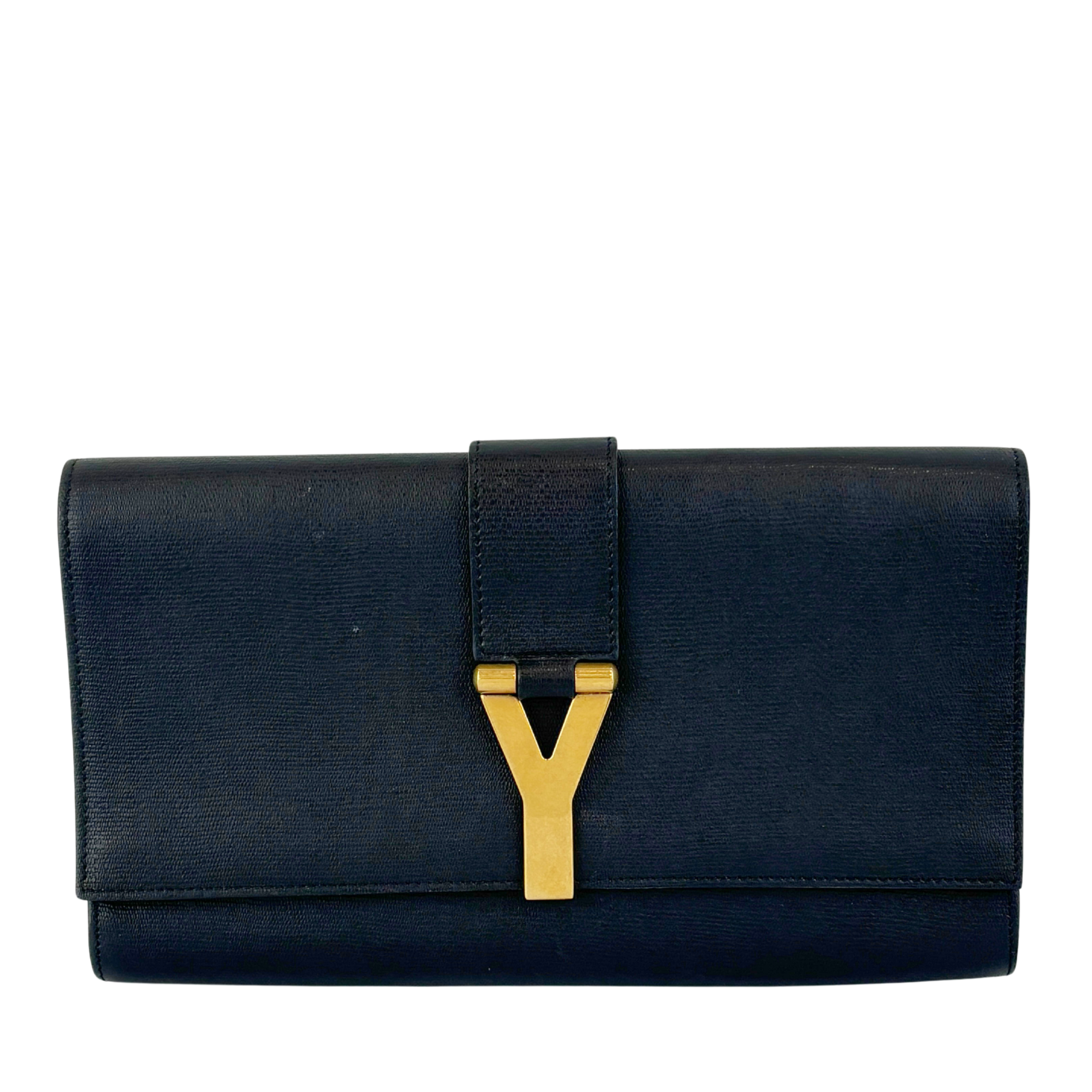 Y Ligne Clutch Black GHW