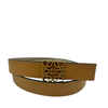 Reversible Anagram Belt in Supple Grained Calfskin - Glampot