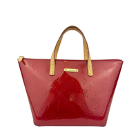 Pomme D’Amour Monogram Vernis Bellevue PM Bag