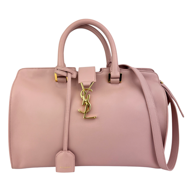 Saint Laurent Monogram Cabas Nude Pink