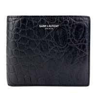 Men’s Croc Embossed Bifold Wallet - Glampot