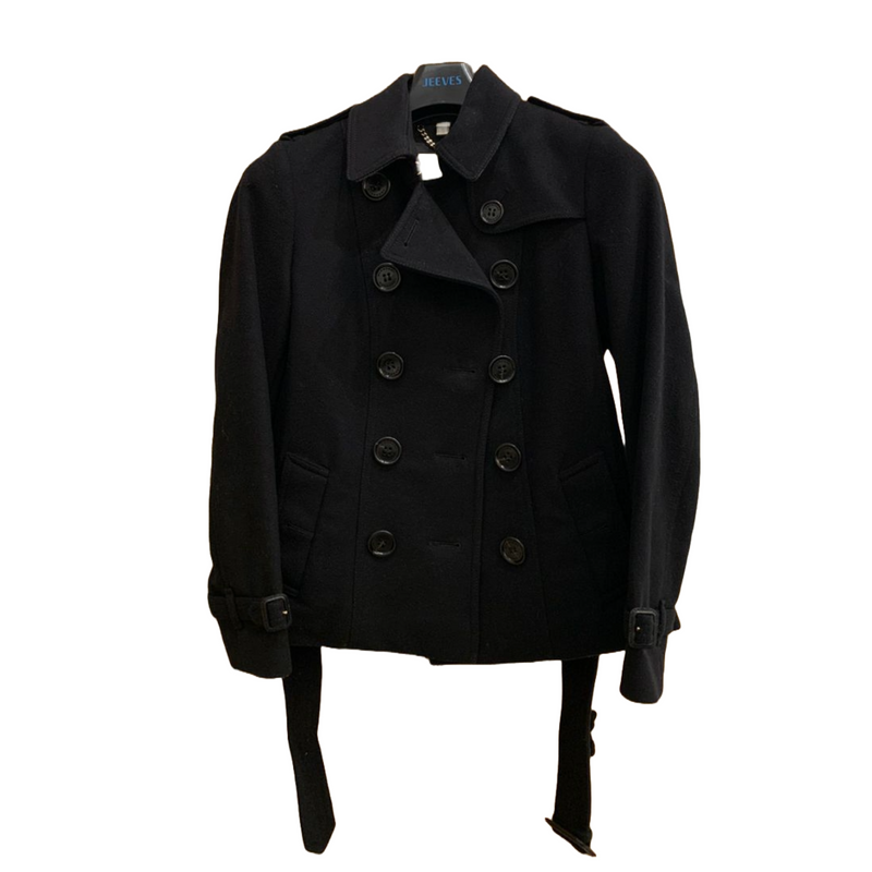 London Black Wool Blend Jacket