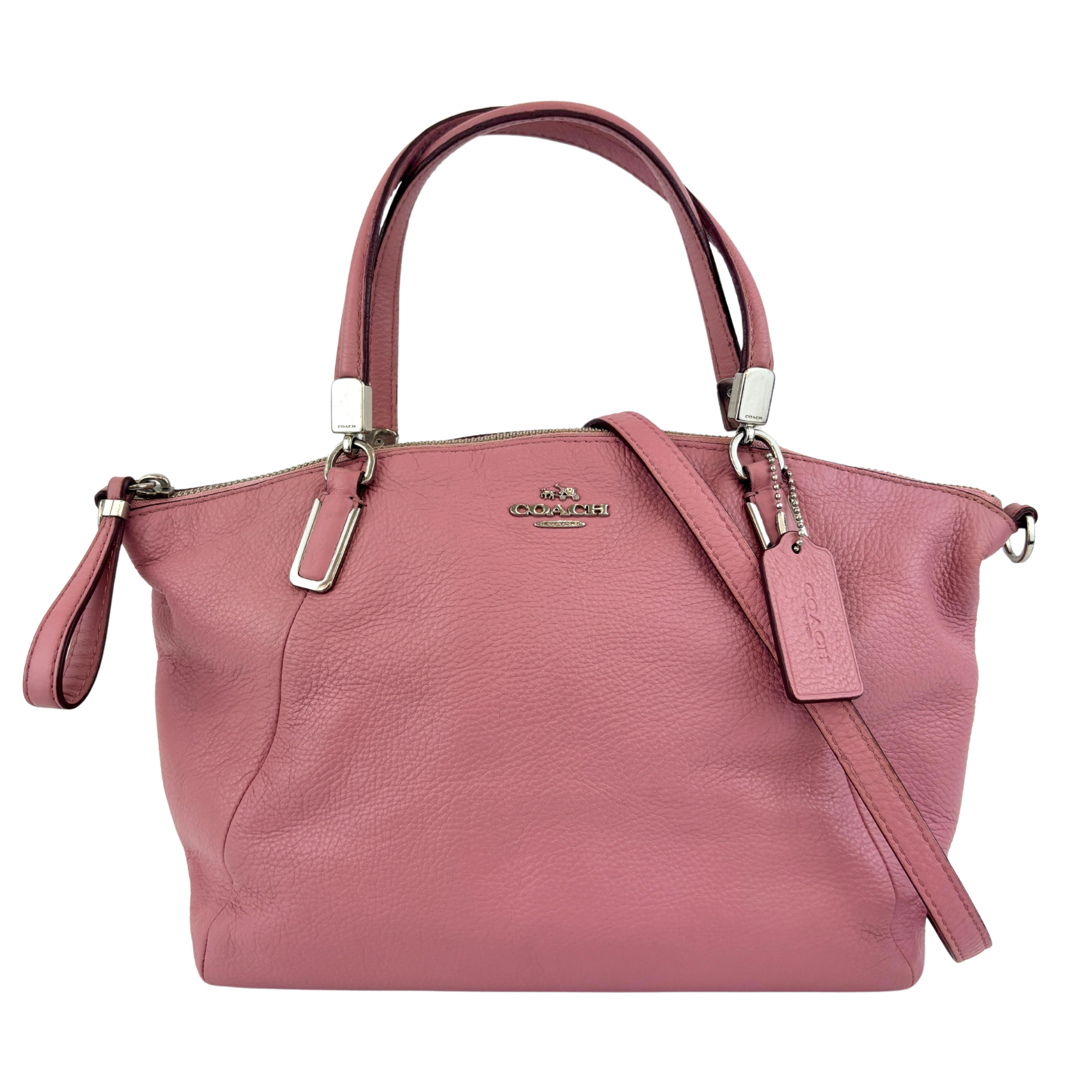 Kelsey Satchel Bag Pink - Glampot