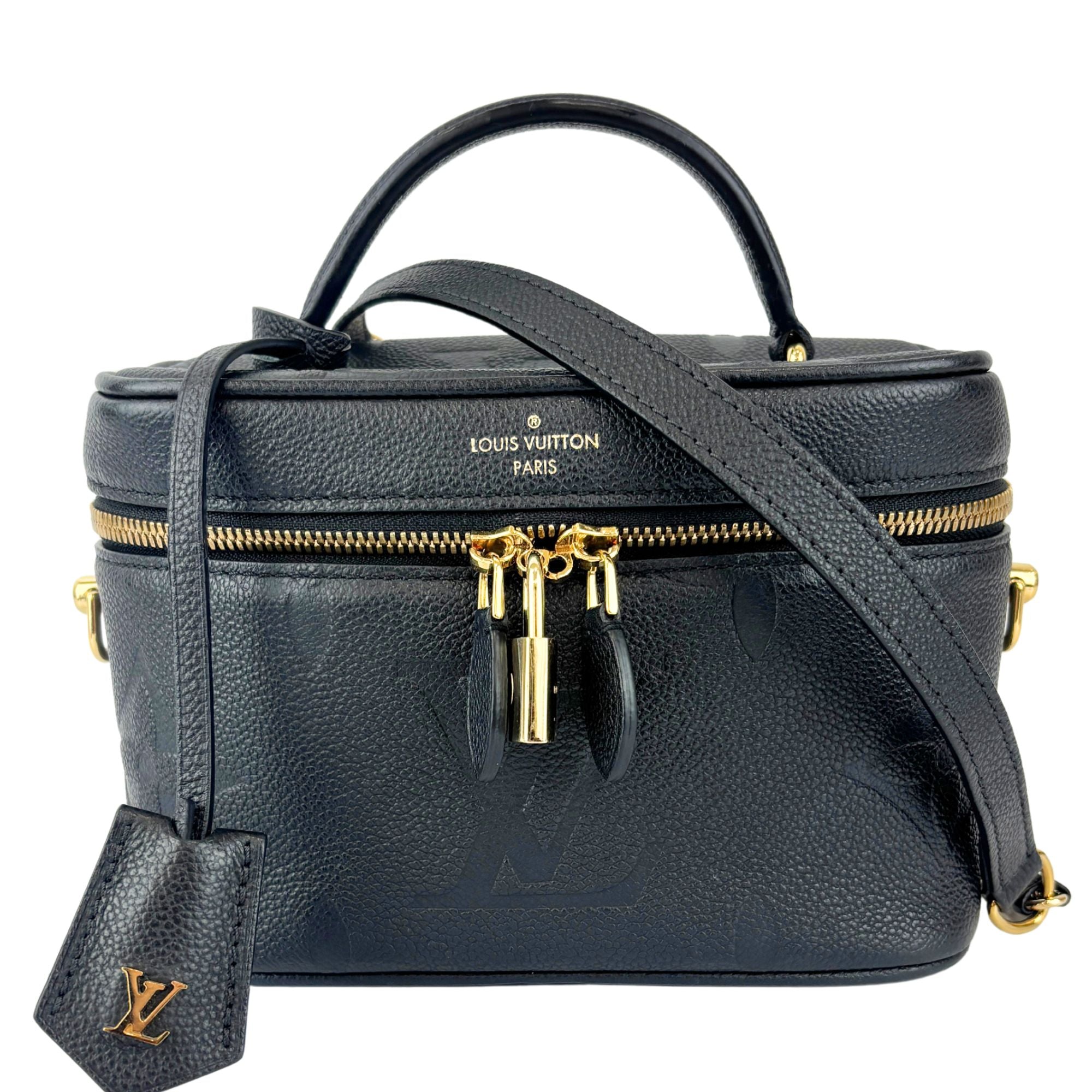 Vanity PM Black Monogram Empreinte Leather
