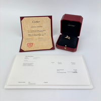 Juste Un Clou Ring, Classic Model, Diamonds, Rose Gold Size 48