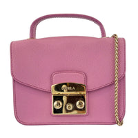 Metropolis Mini Top Handle Crossbody Bag Pink