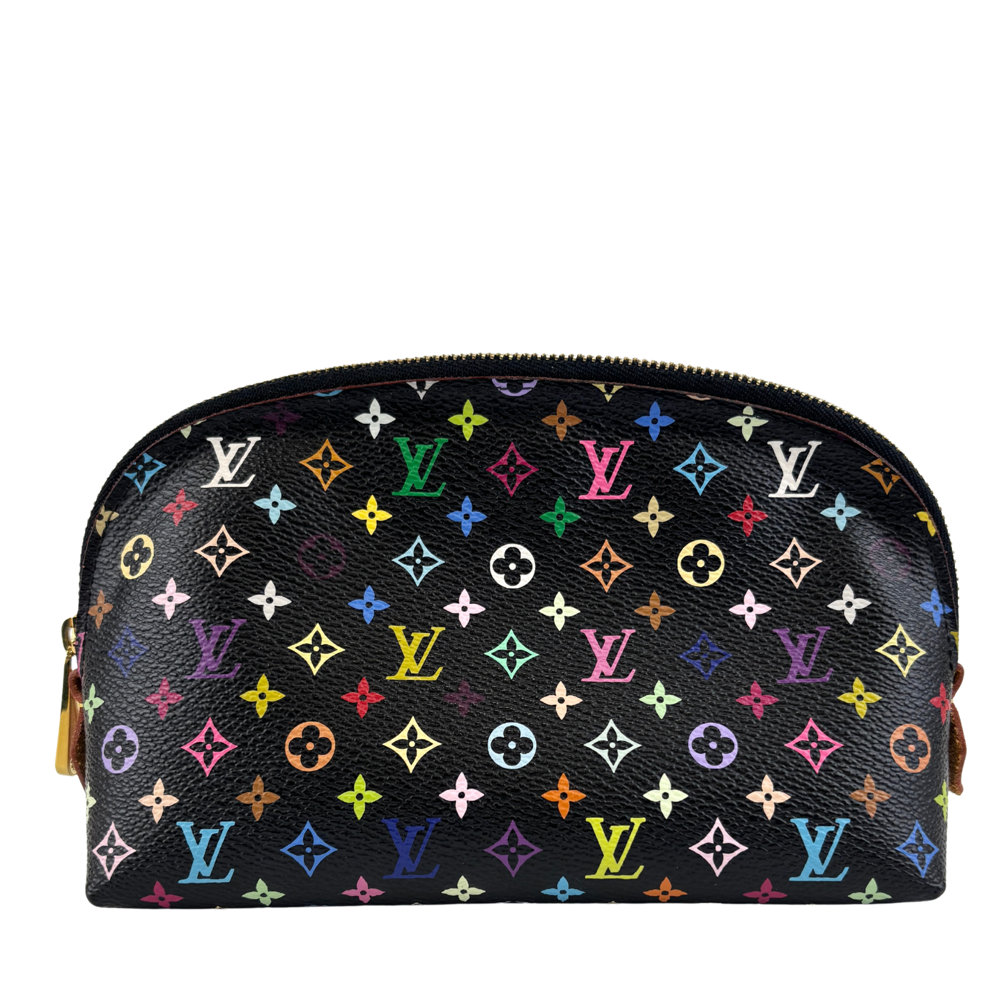 M47355 Black Monogram Multicolore Grenade Cosmetic Pouch