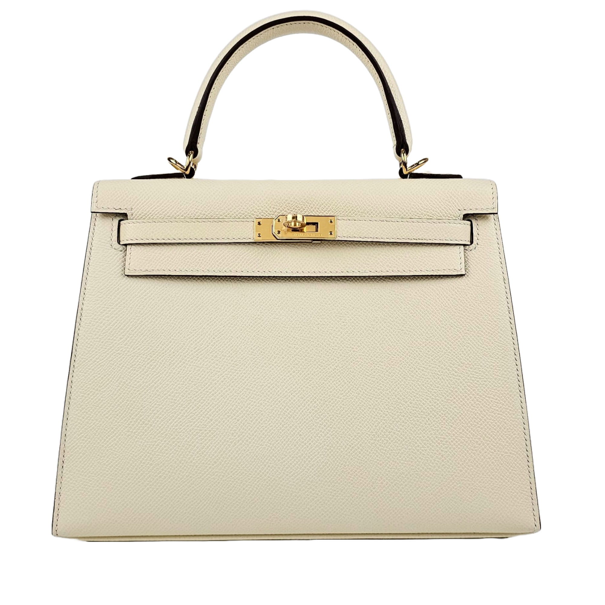 Kelly Sellier 25 Nata Epsom Gold Hardware (Cash Price in