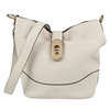 F72808 Amber Duffle Bag in Off-White