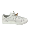 Day Sneaker in White Calfskin with Kelly Buckle Size 36