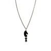 Cavalier Necklace in Black