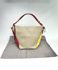 Multicolor Leather Camden Press Studded Hobo