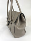 Metallic Linda Selleria Large Satchel Bag