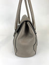 Metallic Linda Selleria Large Satchel Bag