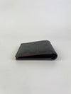 Boxed 3 In 1 Wallet Gift Set In Signature Canvas F41346 Black Oxblood