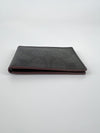 Boxed 3 In 1 Wallet Gift Set In Signature Canvas F41346 Black Oxblood