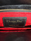 Black Cannage Lambskin Small Lady Dior My ABCDior Bag LGHW