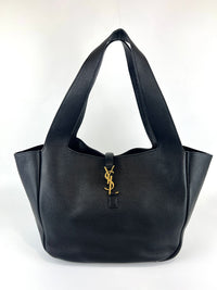 Le 5 À 7 Bea Black Textured-Leather Tote&nbsp;