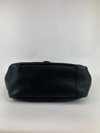 Le 5 À 7 Bea Black Textured-Leather Tote&nbsp;