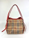 Canterbury Check Tote - Dark Pink