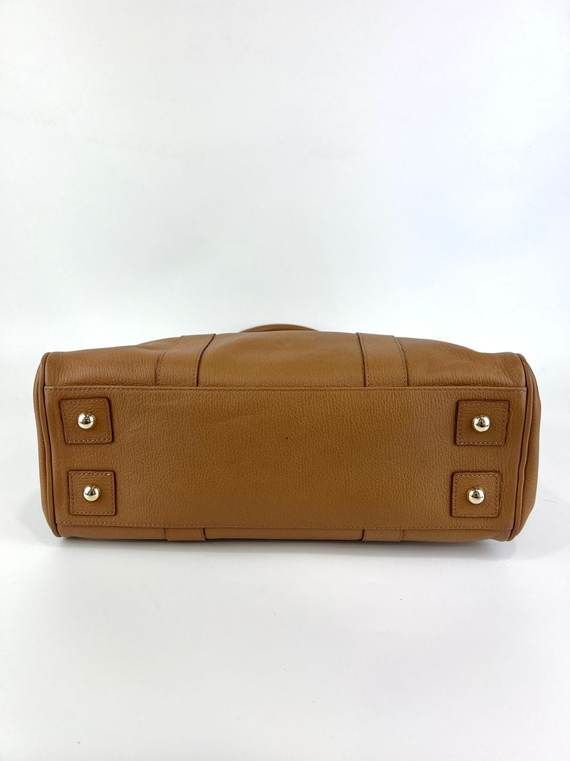 Deer Brown Grainy Goat Leather Bayswater&nbsp;