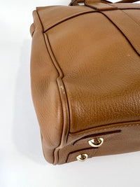 Deer Brown Grainy Goat Leather Bayswater&nbsp;