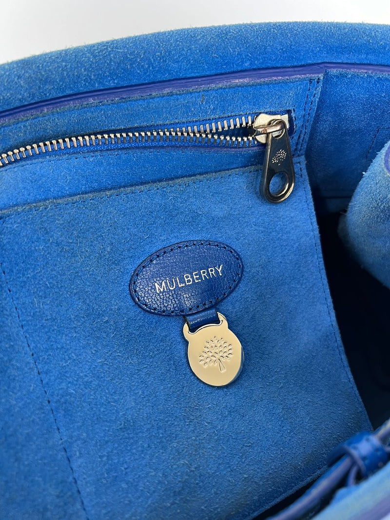 Bayswater in Blue, Gold Hardware