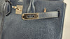 Birkin 25 Bleu de Prusse Togo PHW