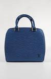 Toledo Blue Epi Leather Pont Neuf PM Bag