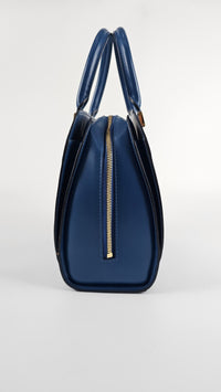 Toledo Blue Epi Leather Pont Neuf PM Bag