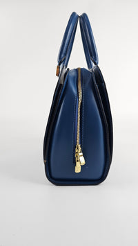 Toledo Blue Epi Leather Pont Neuf PM Bag