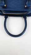 Toledo Blue Epi Leather Pont Neuf PM Bag