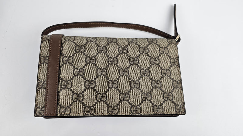 GG Supreme Monogram Nice Continental Coated Jacquard WOC Crossbody Bag 354086 0959