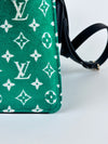 Green Jacquard Velvet Monogram Onthego PM *RFID*