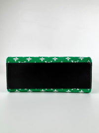 Green Jacquard Velvet Monogram Onthego PM *RFID*