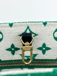 Green Jacquard Velvet Monogram Onthego PM *RFID*