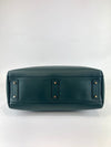 Pine Green Leather Alice Top Zip Satchel&nbsp;