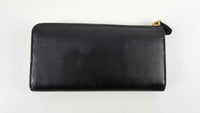 1M1183 Saffiano Metal Nero Long Wallet