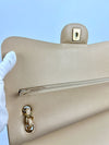 Beige Caviar Jumbo Classic Flap GHW