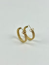 Somerset Mesh Hoop Earrings - 18K Yellow Gold Hoop