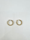 Somerset Mesh Hoop Earrings - 18K Yellow Gold Hoop